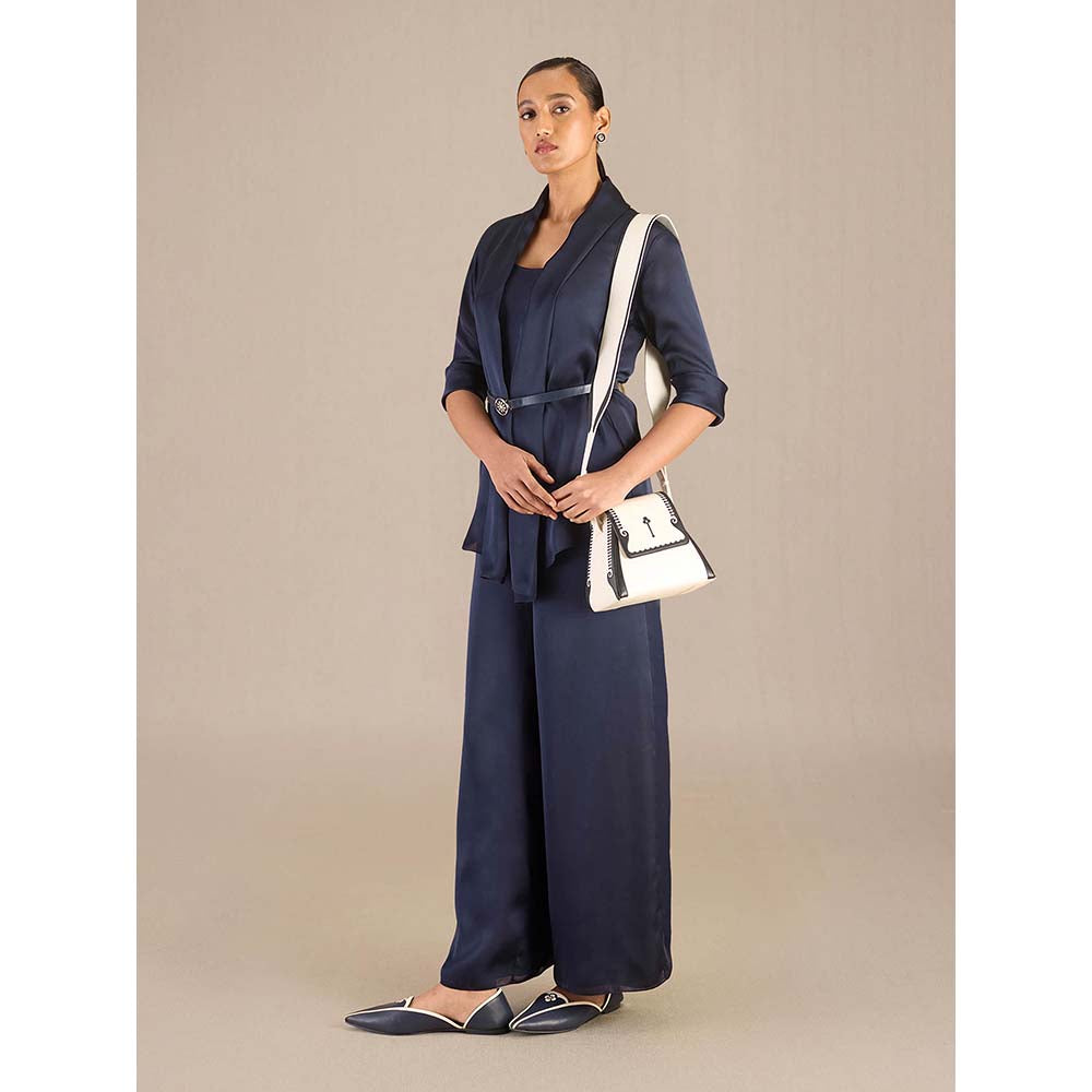 AMPM Navy Blue Mana Co-Ord (Set of 4)