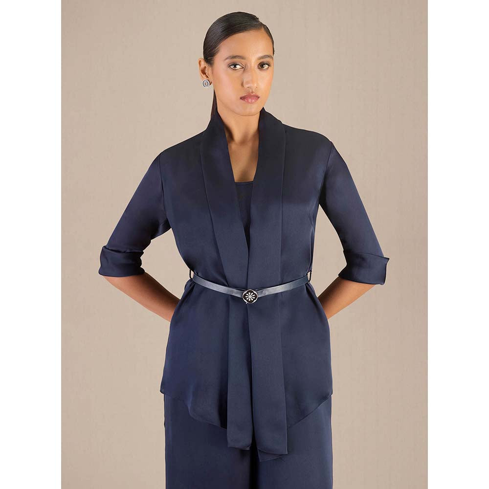 AMPM Navy Blue Mana Co-Ord (Set of 4)