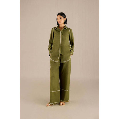 AMPM Olive Meg Co-Ord (Set of 2)