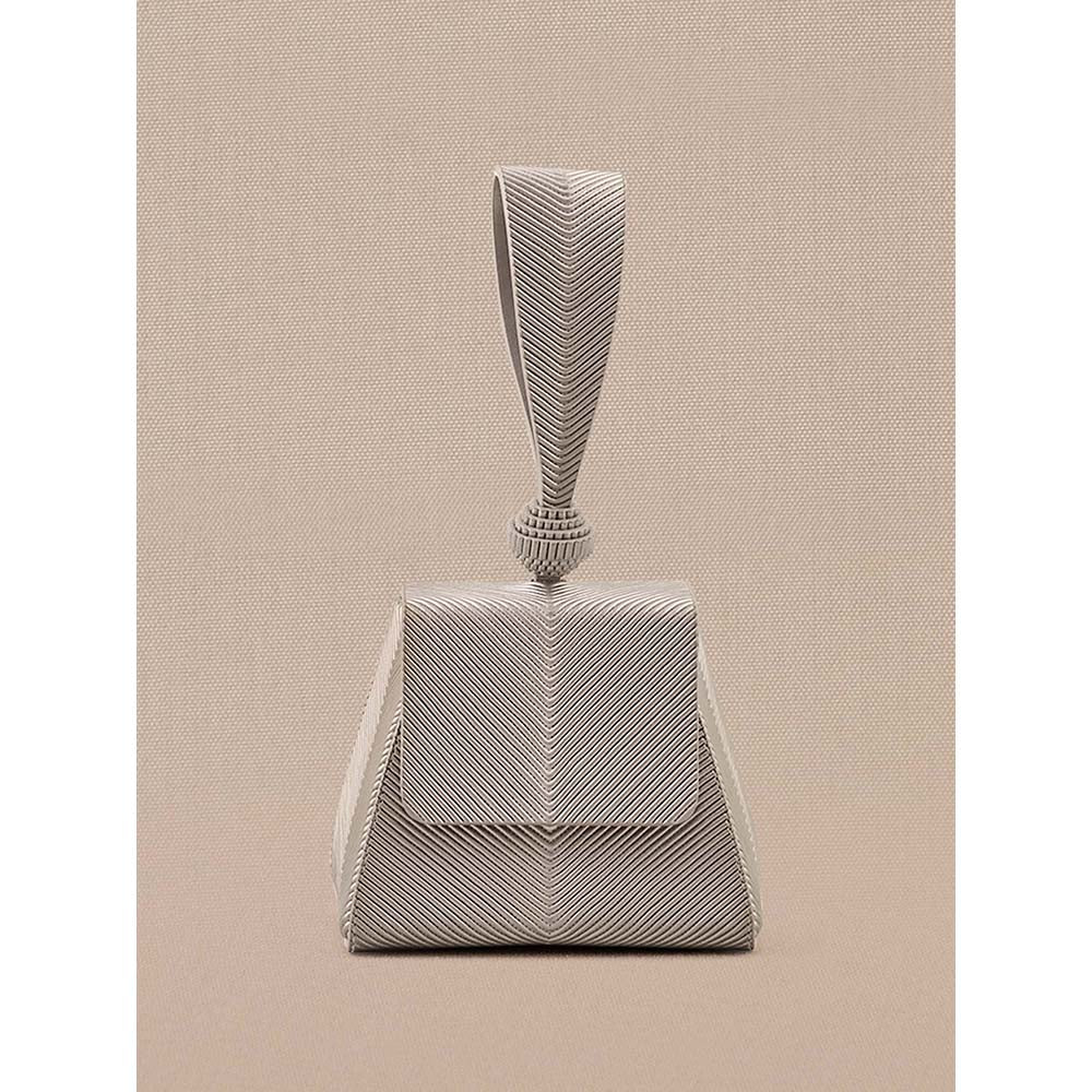 AMPM Women's Silver Aiday Wristlet Handbag