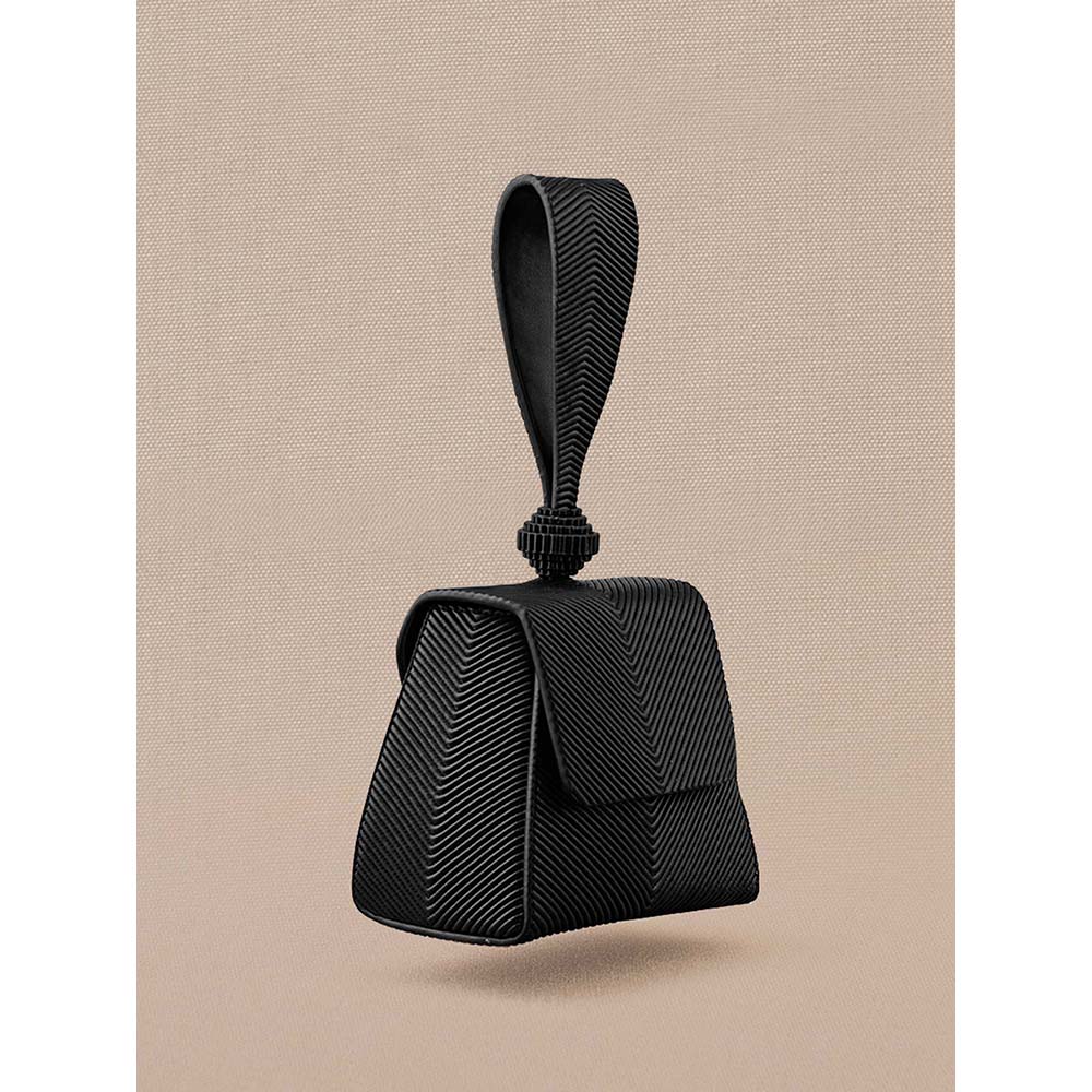 AMPM Women's Black Aiday Wristlet Handbag