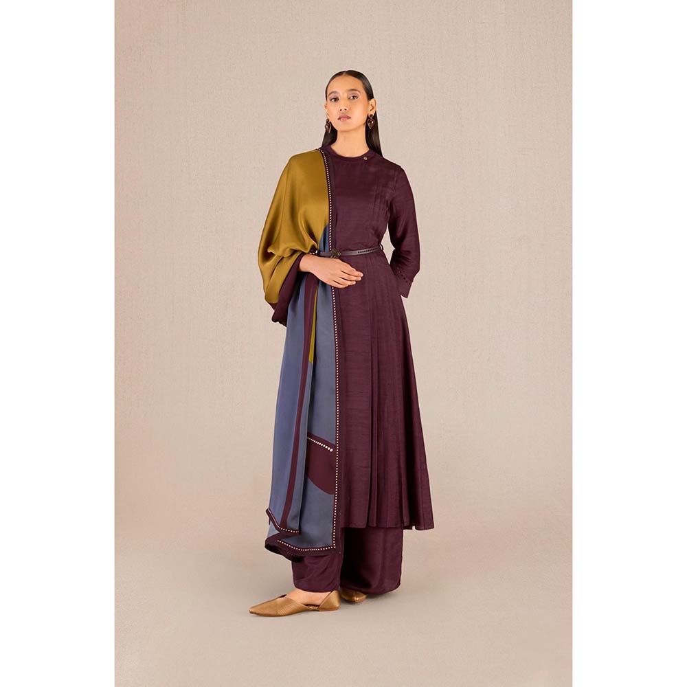 AMPM Saimah Printed Kurta with Palazzo and Dupatta (Set of 3)