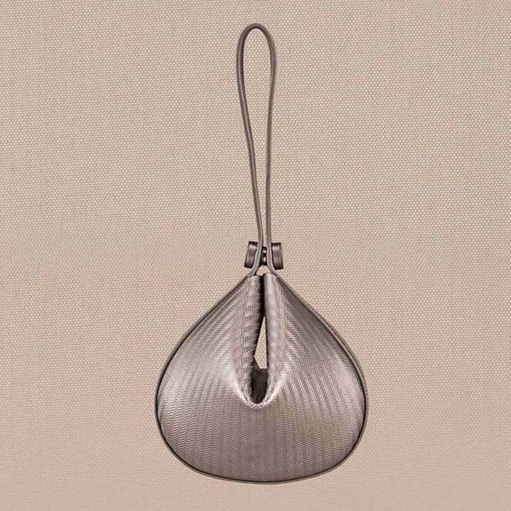 AMPM Esther Silver Textured Handbag