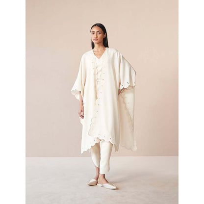 AMPM White Alea Co-Ord (Set of 4)