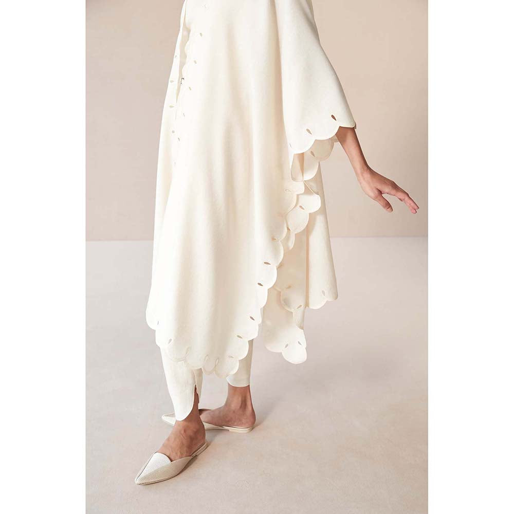 AMPM White Alea Co-Ord (Set of 4)
