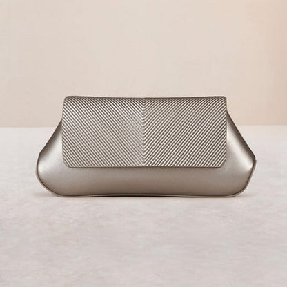 AMPM Azra Silver Clutch