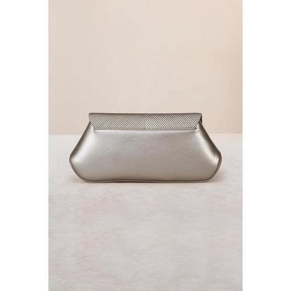 AMPM Azra Silver Clutch