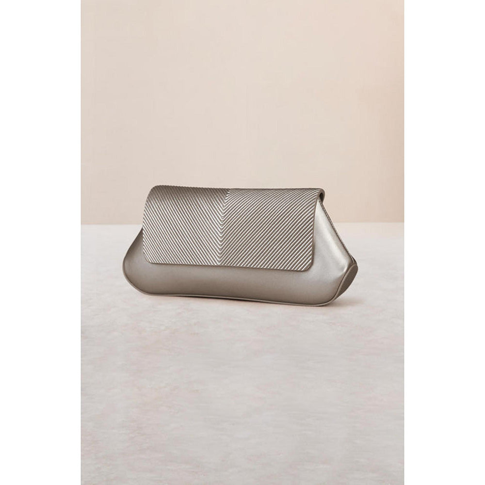 AMPM Azra Silver Clutch