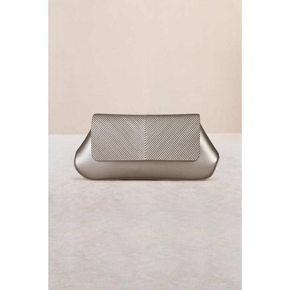 AMPM Azra Silver Clutch