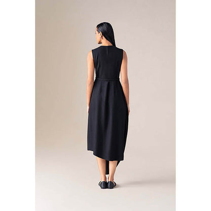 AMPM Black Bria Dress With Belt