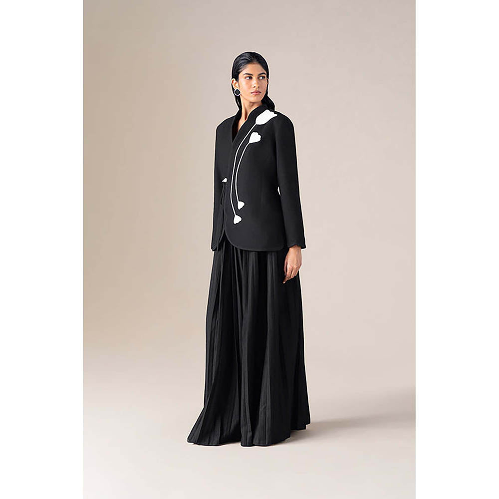 AMPM Women Black Wool Jacket