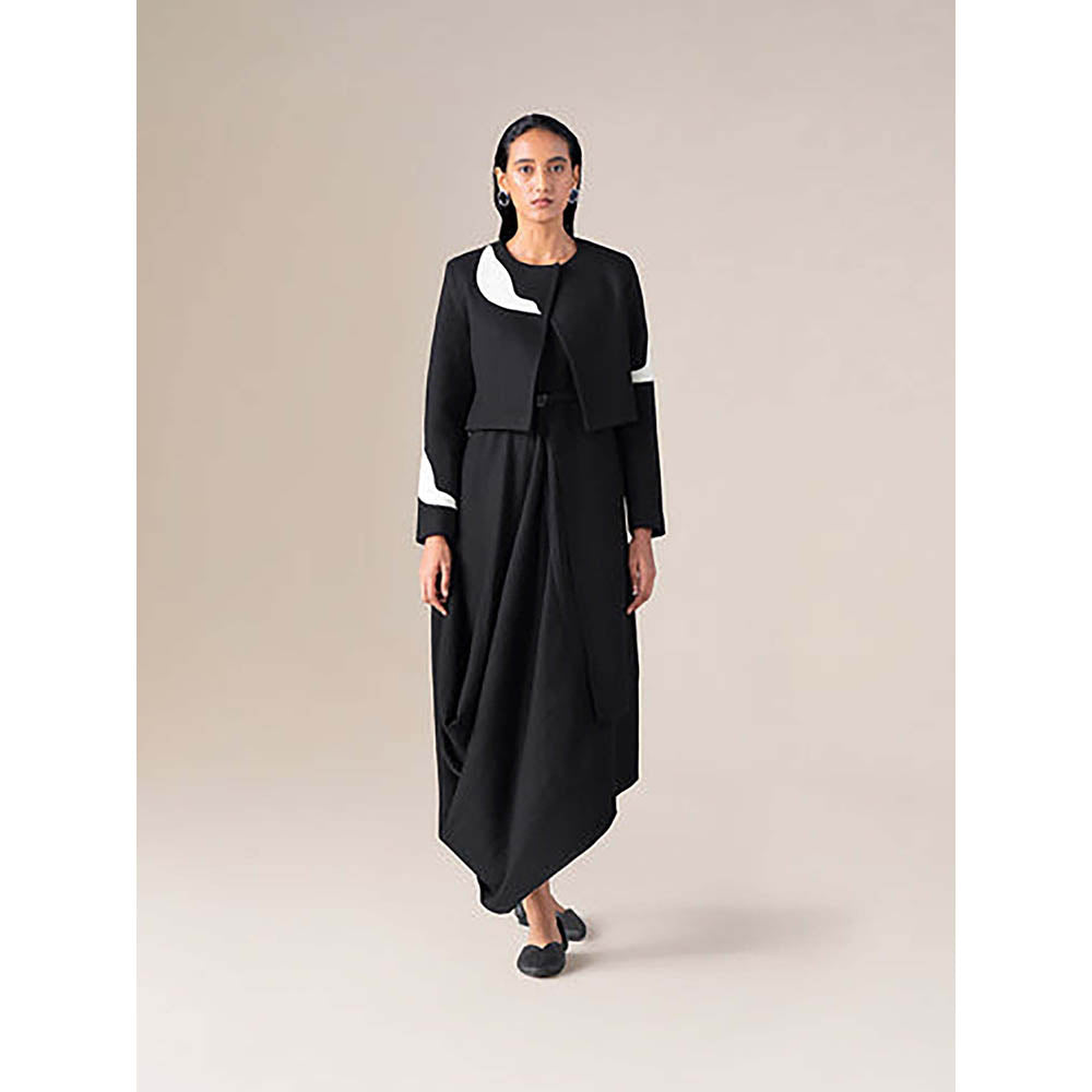 AMPM Women Black Wool Jacket