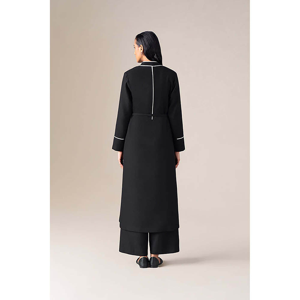 AMPM Women Black Wool Jacket