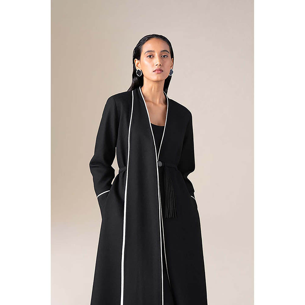 AMPM Women Black Wool Jacket