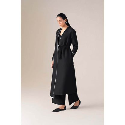AMPM Women Black Wool Jacket