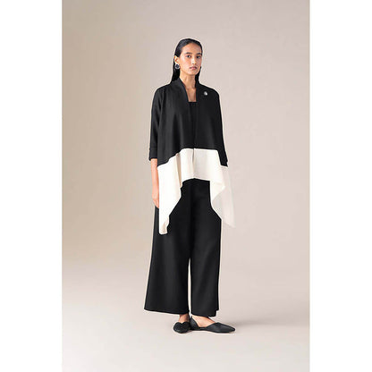 AMPM Women Black Wool Throw