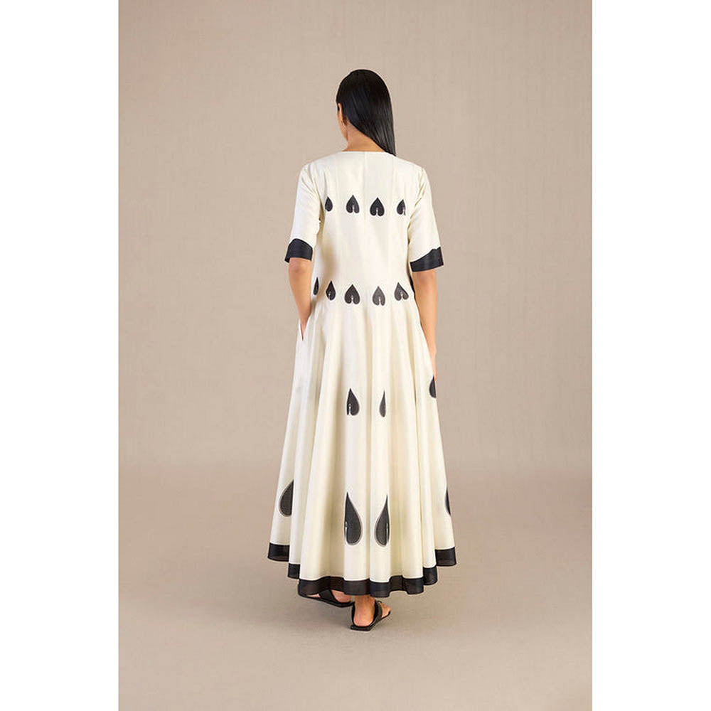 AMPM Ivory V-Neck Floral Maxi Dress