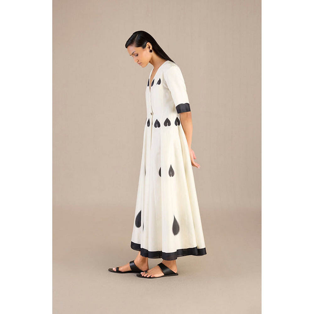 AMPM Ivory V-Neck Floral Maxi Dress