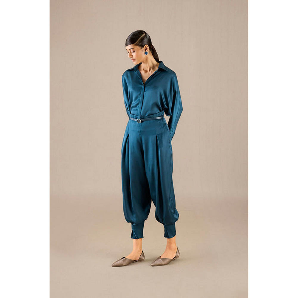 AMPM Aarifa Teal Co-Ord Set