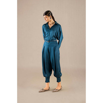 AMPM Aarifa Teal Co-Ord Set