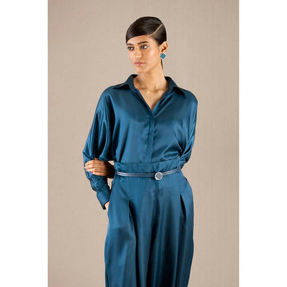 AMPM Aarifa Teal Co-Ord Set