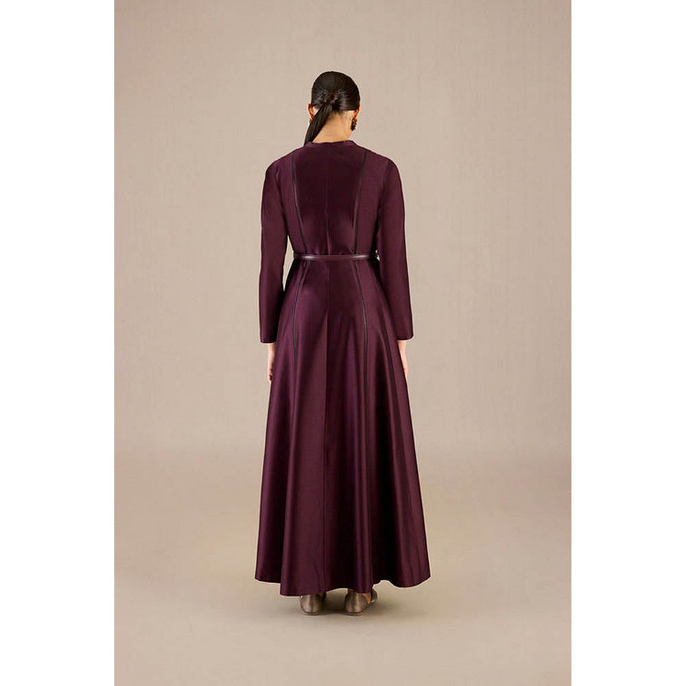 AMPM Rumeha Burgundy Co-Ord Set