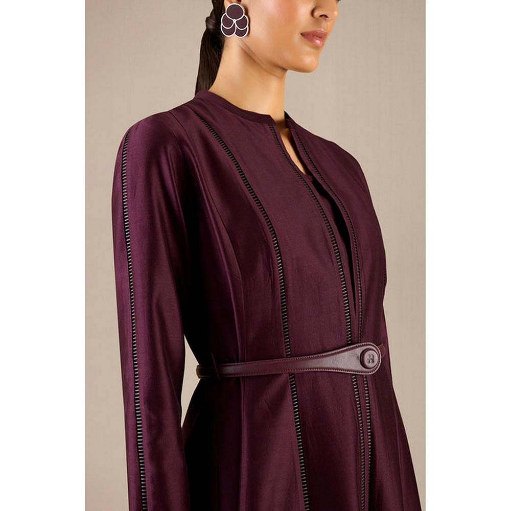 AMPM Rumeha Burgundy Co-Ord Set