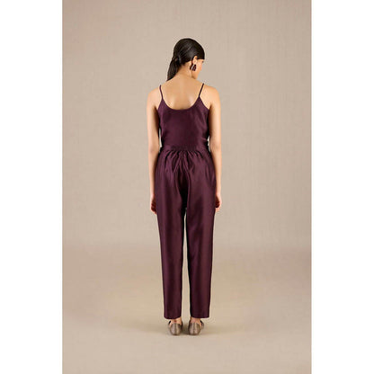 AMPM Rumeha Burgundy Co-Ord Set