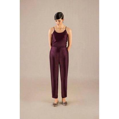 AMPM Rumeha Burgundy Co-Ord Set
