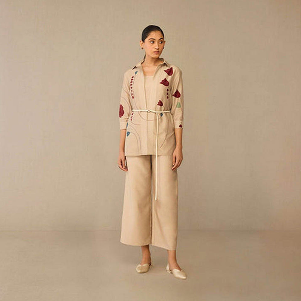 AMPM Sarai Beige Co-Ord Set