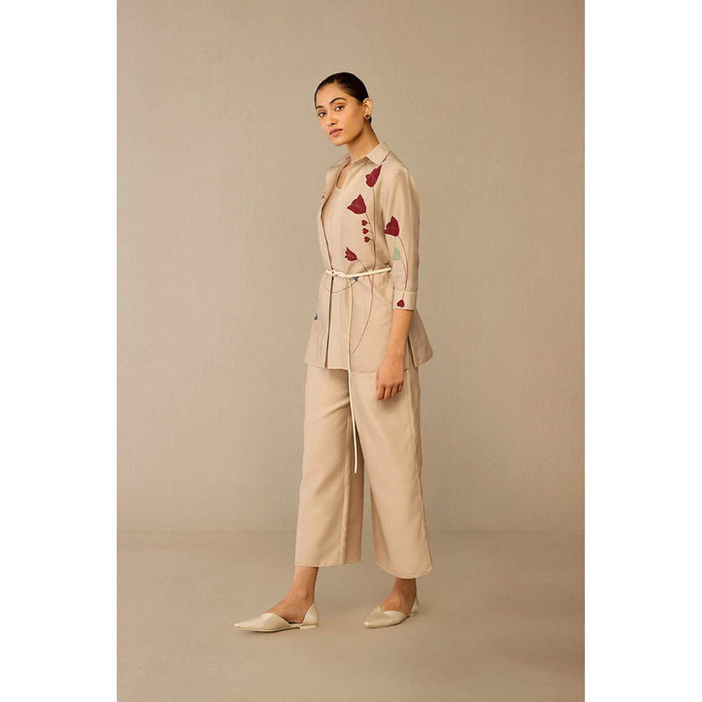 AMPM Sarai Beige Co-Ord Set