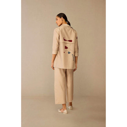 AMPM Sarai Beige Co-Ord Set