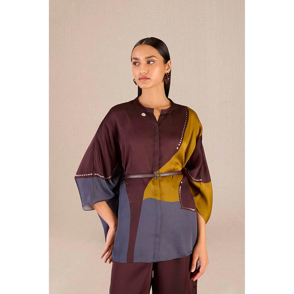 AMPM Amalie Burgundy Co-Ord Set
