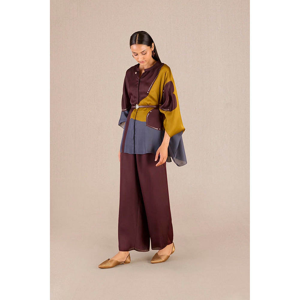 AMPM Amalie Burgundy Co-Ord Set