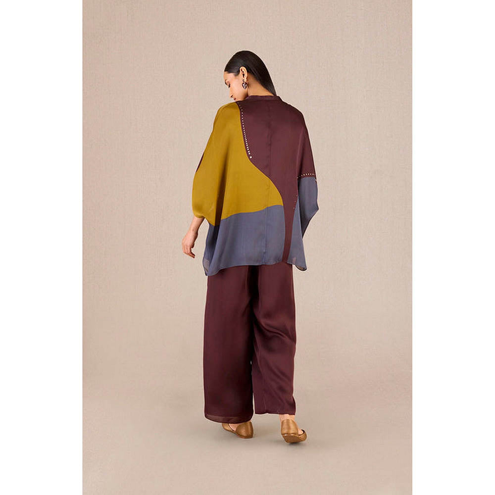AMPM Amalie Burgundy Co-Ord Set