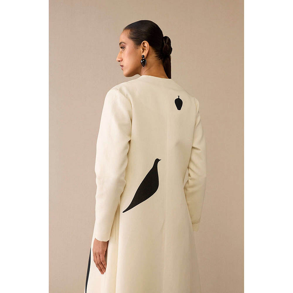 AMPM Dilraz Ivory Co-Ord Set