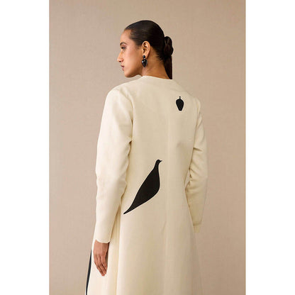 AMPM Dilraz Ivory Co-Ord Set