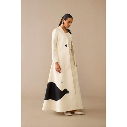 AMPM Dilraz Ivory Co-Ord Set