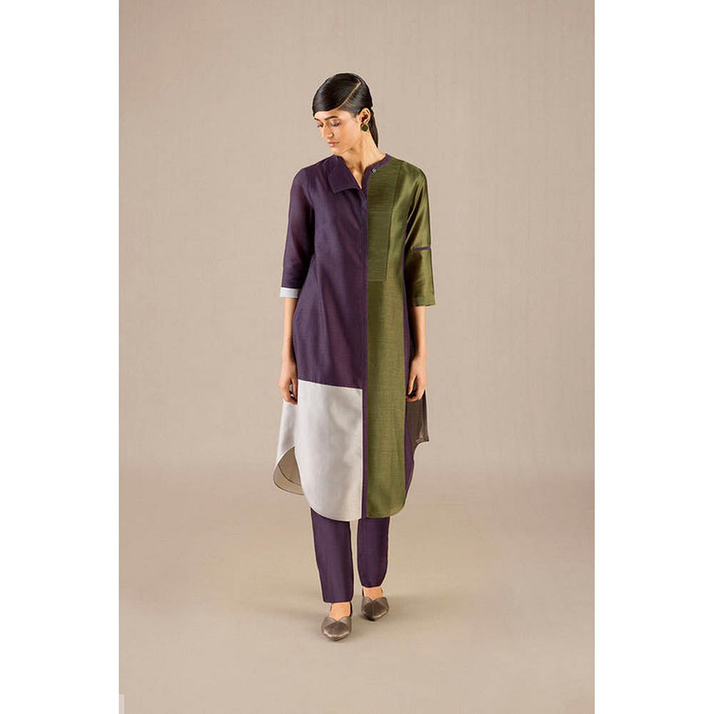 AMPM Gaia Purple Kurta with Pant