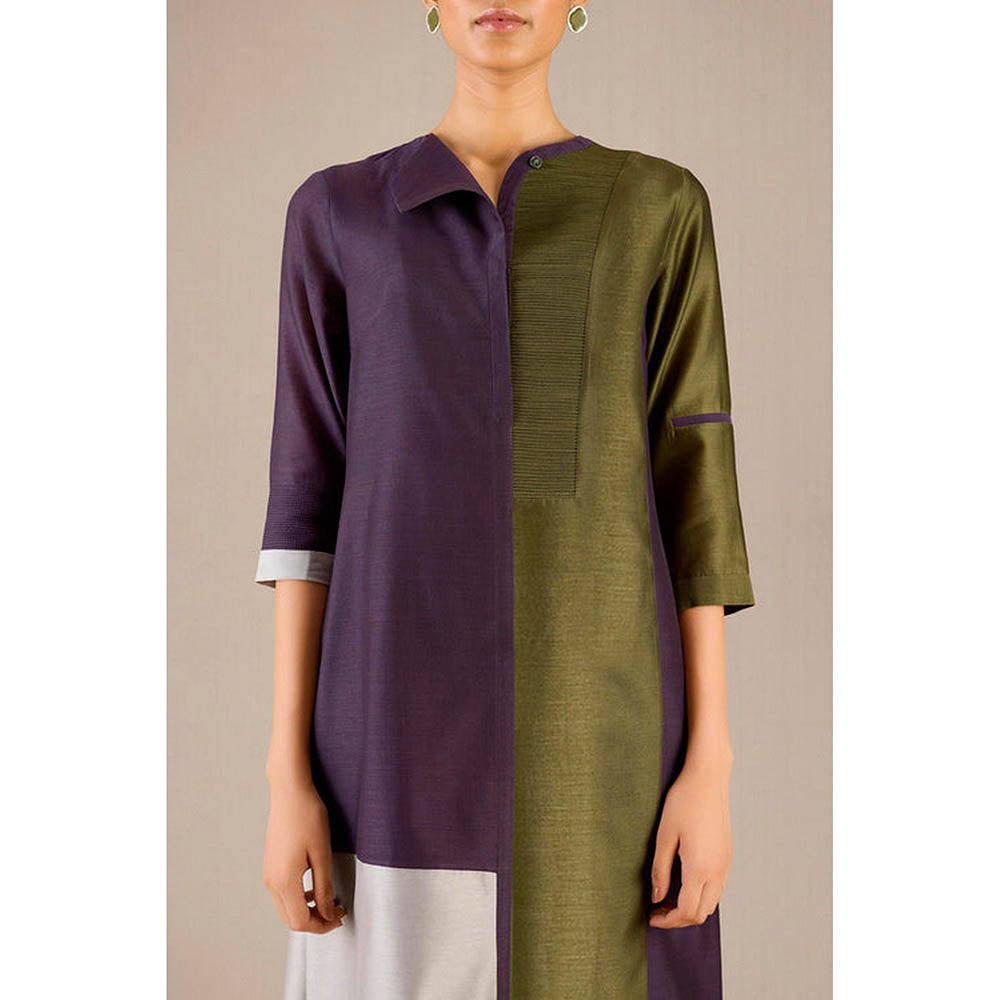 AMPM Gaia Purple Kurta with Pant