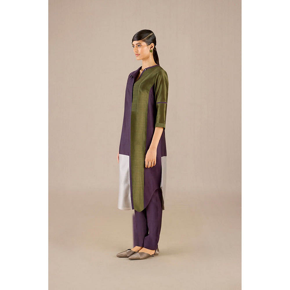 AMPM Gaia Purple Kurta with Pant
