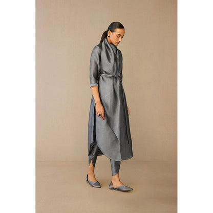 AMPM Avaia Grey Kurta with Dhoti