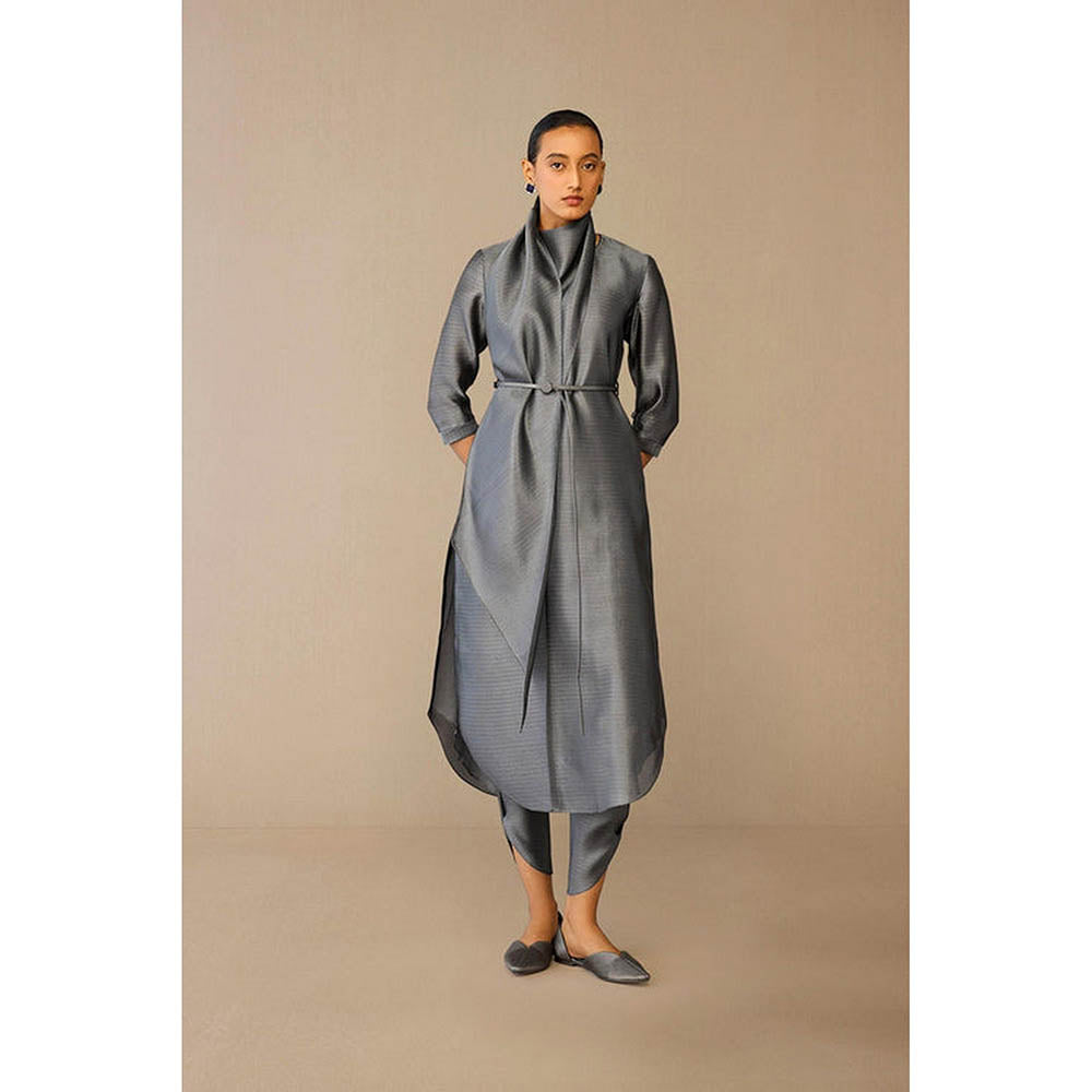 AMPM Avaia Grey Kurta with Dhoti