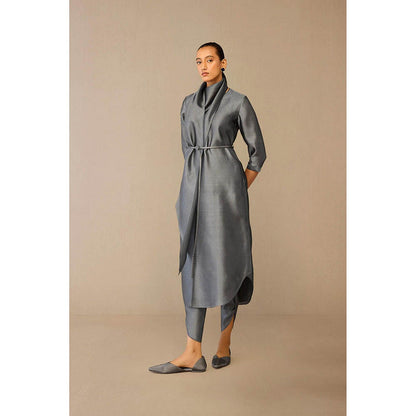 AMPM Avaia Grey Kurta with Dhoti