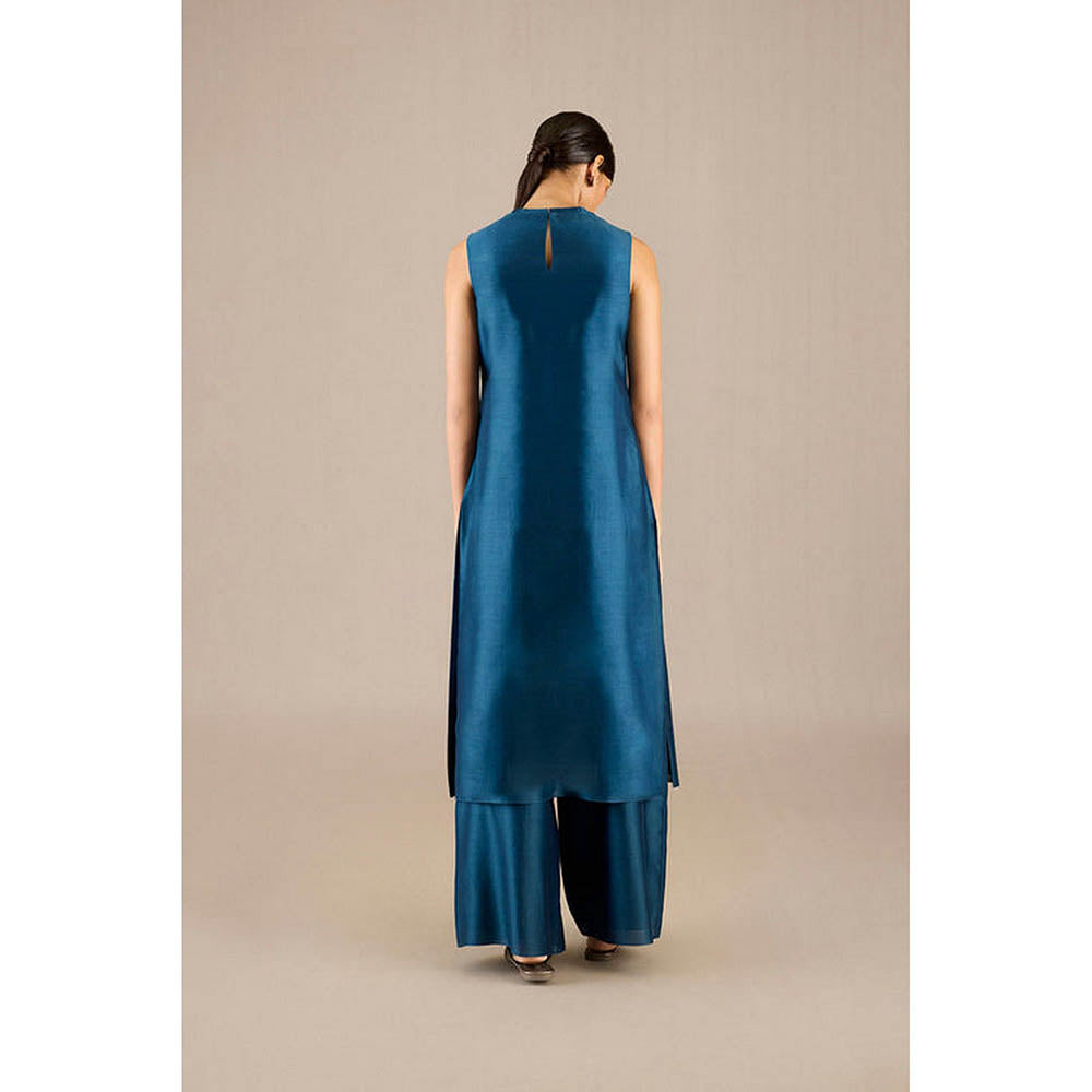 AMPM Ilana Teal Kurta with Palazzo and Inner