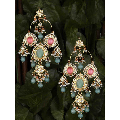 Amreli Jaipur Statement Stone Earrings
