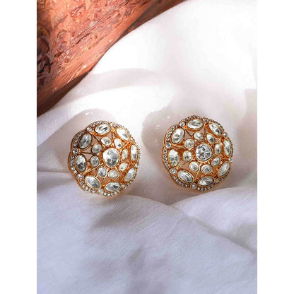 Amreli Jaipur Polki Studs Earrings