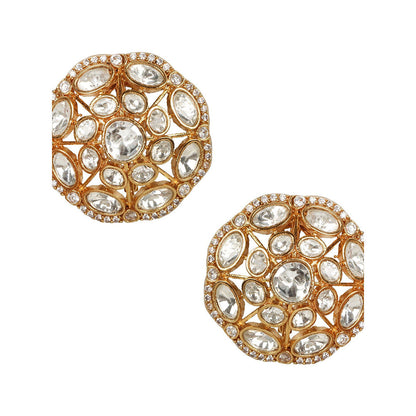 Amreli Jaipur Polki Studs Earrings