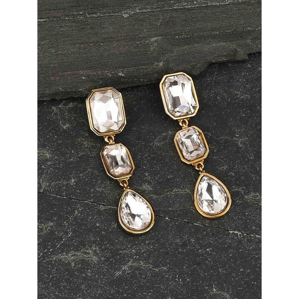 Amreli Jaipur Statement Stone Earrings
