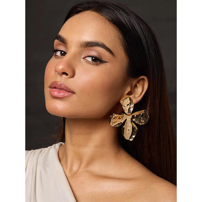 Amreli Jaipur Handcrafted Gold Plated Earrings